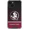 Florida State University Pattern Jersey iPhone 13 Clear Case