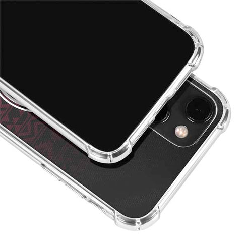 Florida State University Pattern Jersey iPhone 13 Clear Case