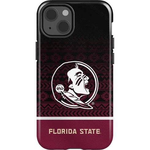 Florida State University Pattern Jersey iPhone 13 Impact Case