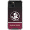 Florida State University Pattern Jersey iPhone 13 Mini Clear Case