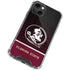 Florida State University Pattern Jersey iPhone 13 Mini Clear Case