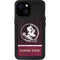 Florida State University Pattern Jersey iPhone 13 Mini Waterproof Case