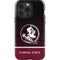 Florida State University Pattern Jersey iPhone 13 Pro Impact Case