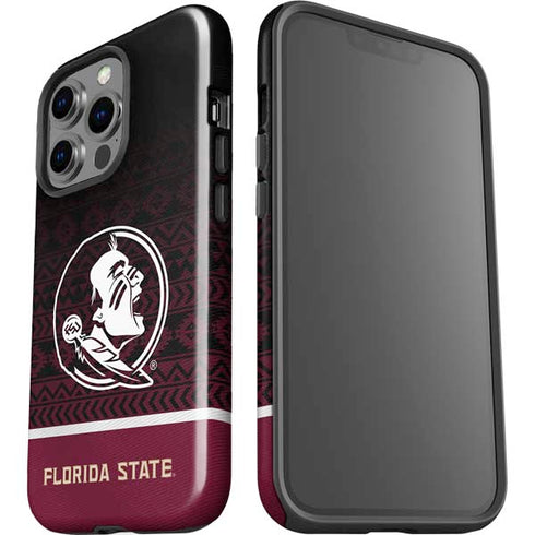 Florida State University Pattern Jersey iPhone 13 Pro Impact Case