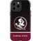 Florida State University Pattern Jersey iPhone 13 Pro Max Impact Case