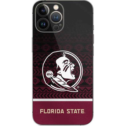 Florida State University Pattern Jersey iPhone 13 Pro Max Skin