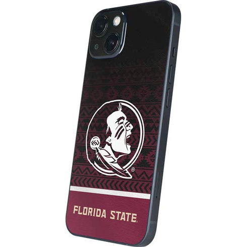 Florida State University Pattern Jersey iPhone 13 Skin