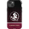 Florida State University Pattern Jersey iPhone 14 Impact Case