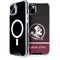 Florida State University Pattern Jersey iPhone 14 MagSafe Case