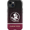 Florida State University Pattern Jersey iPhone 14 Plus Impact Case