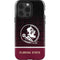 Florida State University Pattern Jersey iPhone 14 Pro Impact Case