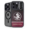 Florida State University Pattern Jersey iPhone 14 Pro Max Kickstand Case