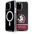 Florida State University Pattern Jersey iPhone 14 Pro Max MagSafe Case