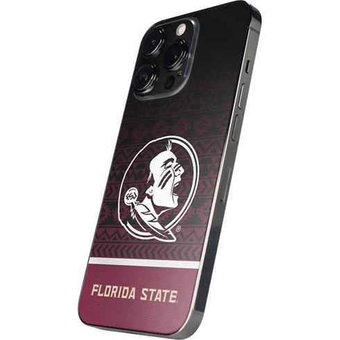 Florida State University Pattern Jersey iPhone 14 Pro Skin