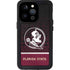 Florida State University Pattern Jersey iPhone 14 Pro Waterproof Case