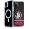 Florida State University Pattern Jersey iPhone 15 MagSafe Case