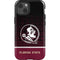 Florida State University Pattern Jersey iPhone 15 Plus Impact Case