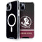 Florida State University Pattern Jersey iPhone 15 Plus MagSafe Case