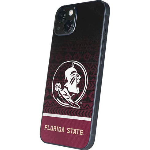 Florida State University Pattern Jersey iPhone 15 Plus Skin
