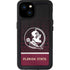 Florida State University Pattern Jersey iPhone 15 Plus Waterproof Case
