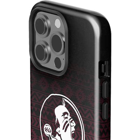 Florida State University Pattern Jersey iPhone 15 Pro Impact Case