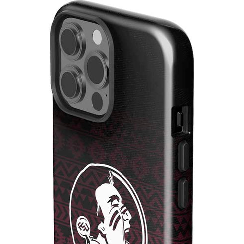 Florida State University Pattern Jersey iPhone 15 Pro Max Impact Case