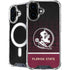 Florida State University Pattern Jersey iPhone 16 MagSafe Case