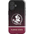 Florida State University Pattern Jersey iPhone 16 Plus Impact Case