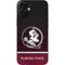 Florida State University Pattern Jersey iPhone 16 Plus Skin