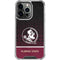 Florida State University Pattern Jersey iPhone 16 Pro Clear Case
