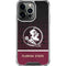 Florida State University Pattern Jersey iPhone 16 Pro Max Clear Case