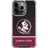 Florida State University Pattern Jersey iPhone 16 Pro Max Clear Case