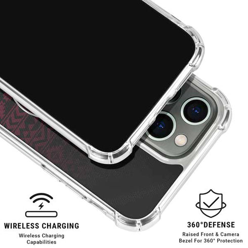 Florida State University Pattern Jersey iPhone 16 Pro Max Clear Case