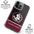 Florida State University Pattern Jersey iPhone 16 Pro Max Clear Case