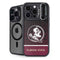 Florida State University Pattern Jersey iPhone 16 Pro Max Kickstand Case