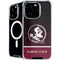 Florida State University Pattern Jersey iPhone 16 Pro Max MagSafe Case