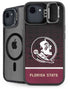 Florida State University Pattern Jersey iPhone 16e Kickstand Case