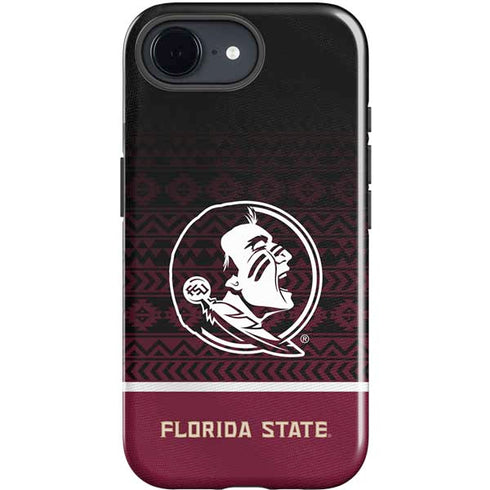 Florida State University Pattern Jersey iPhone 16e Impact Case
