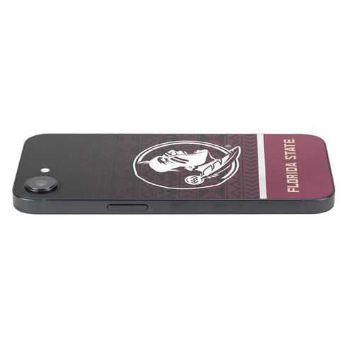 Florida State University Pattern Jersey iPhone 16e Skin