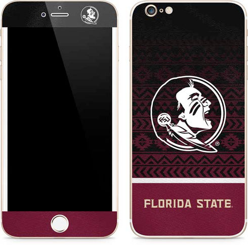 Florida State University Pattern Jersey iPhone 6/6s Plus Skin