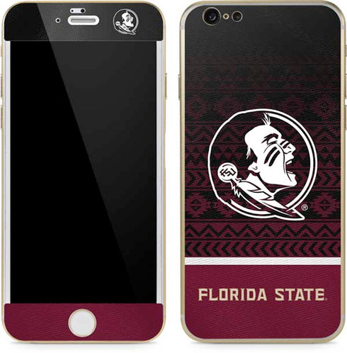 Florida State University Pattern Jersey iPhone 6/6s Skin