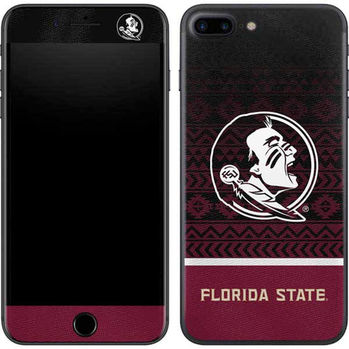 Florida State University Pattern Jersey iPhone 7 Plus Skin