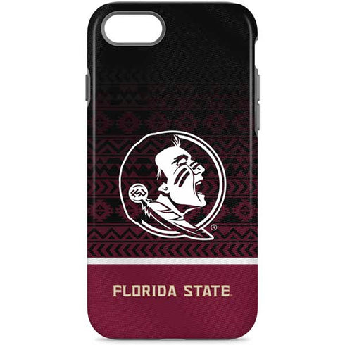 Florida State University Pattern Jersey iPhone Cases