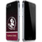 Florida State University Pattern Jersey iPhone SE (2nd & 3rd Gen) Clear Case