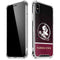 Florida State University Pattern Jersey iPhone X/XS Clear Case