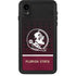Florida State University Pattern Jersey iPhone XR Waterproof Case