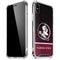 Florida State University Pattern Jersey iPhone XS Max Clear Case