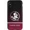 Florida State University Pattern Jersey iPhone XS Pro Case