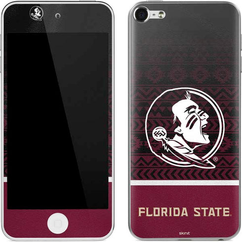 Florida State University Pattern Jersey Apple iPod Skin