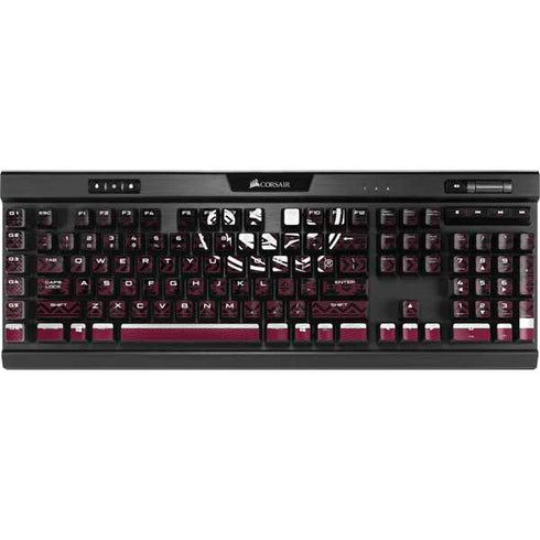 Florida State University Pattern Jersey K95 RGB PLATINUM Mechanical Gaming Keyboard Skin